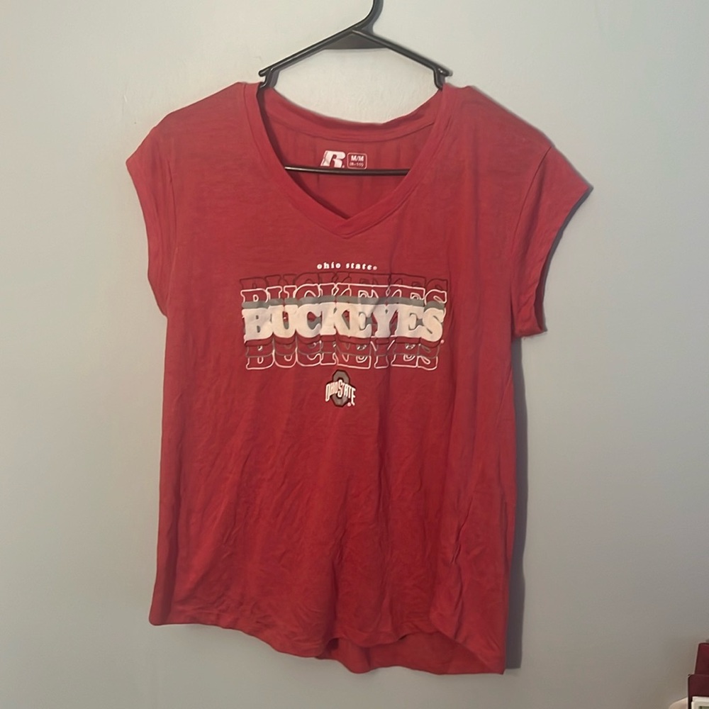 Russell Tee Shirt with Cap Sleeves